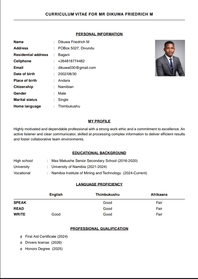 Classic template preview